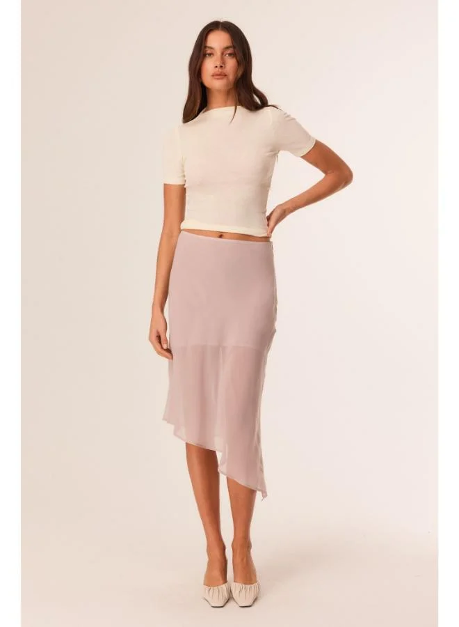 Sndys  Laelia Midi Asymmetric Skirt for Women | Best Price UAE