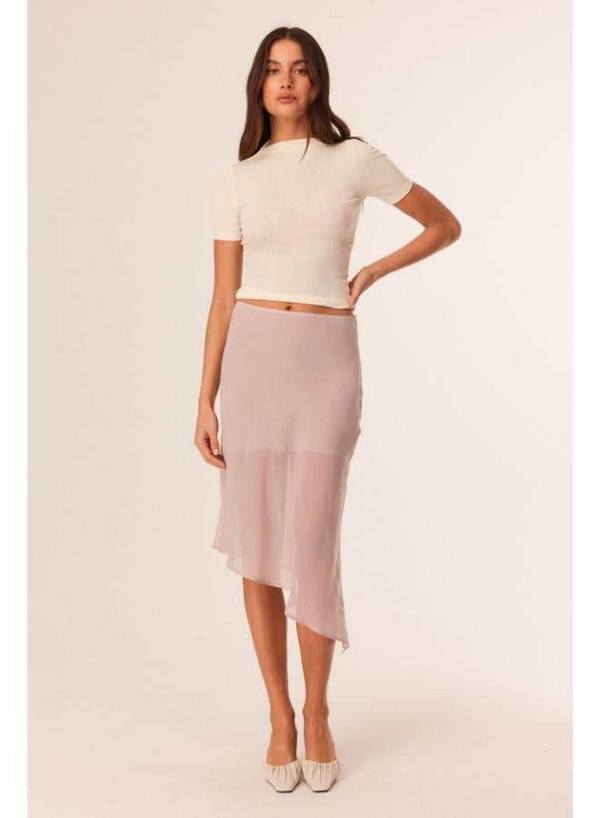 SNDYS Laelia Midi Asymmetric Skirt - Image 5