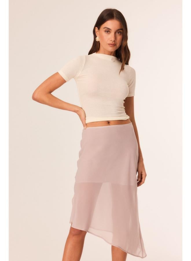 SNDYS Laelia Midi Asymmetric Skirt - Image 4