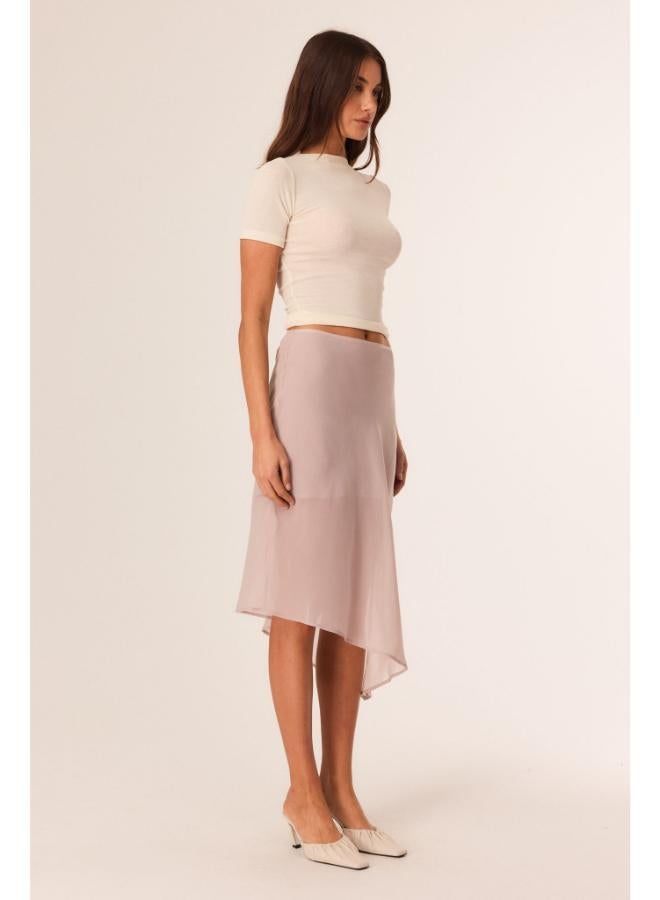SNDYS Laelia Midi Asymmetric Skirt - Image 3