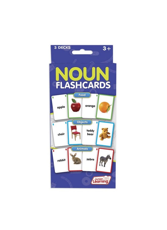 Junior Learning - Jl214 Noun Flashcards Medium - Image 1