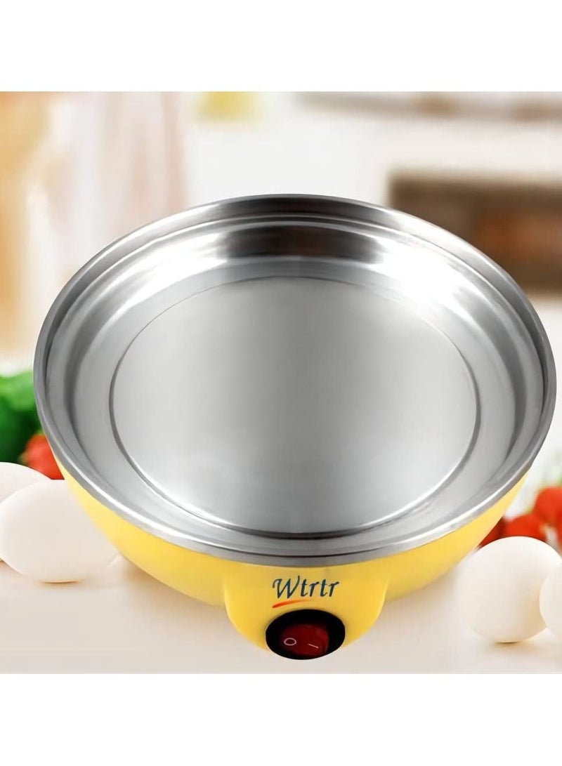 Wtrtr طباخة بيض كهربائية متعددة الوظائف مع خاصية إيقاف التشغيل التلقائي، غلاية بيض 7 بيضات، أدوات طهي بالبخار، أدوات مطبخ، إفطار - Image 3