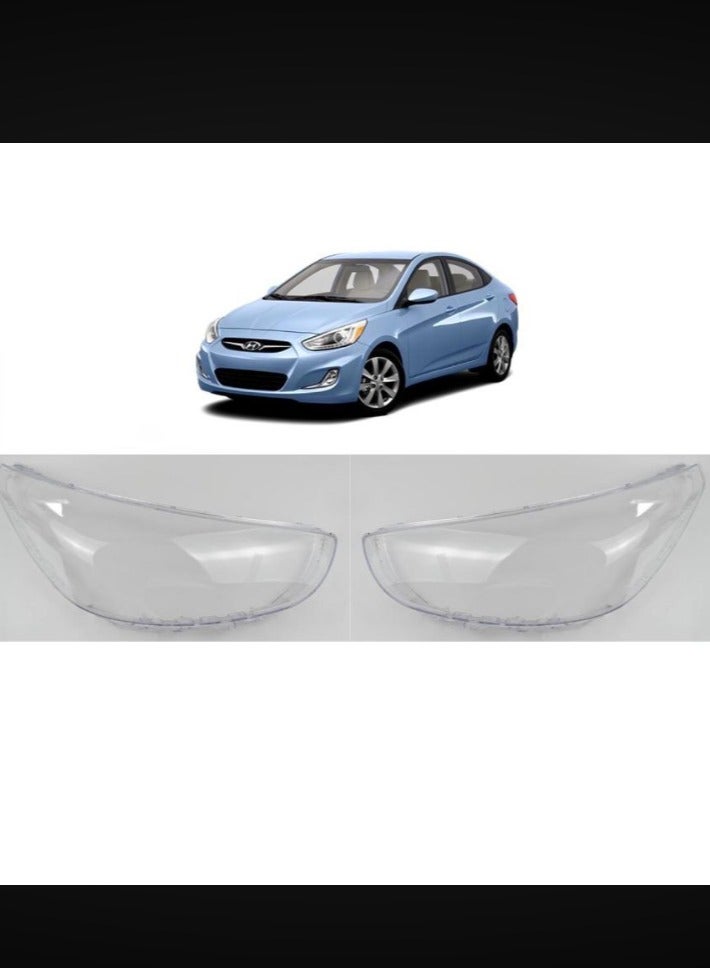 واي ام قزاز شمعات هيونداي اكسنت 2011 - 2014 قطعتين - Image 1