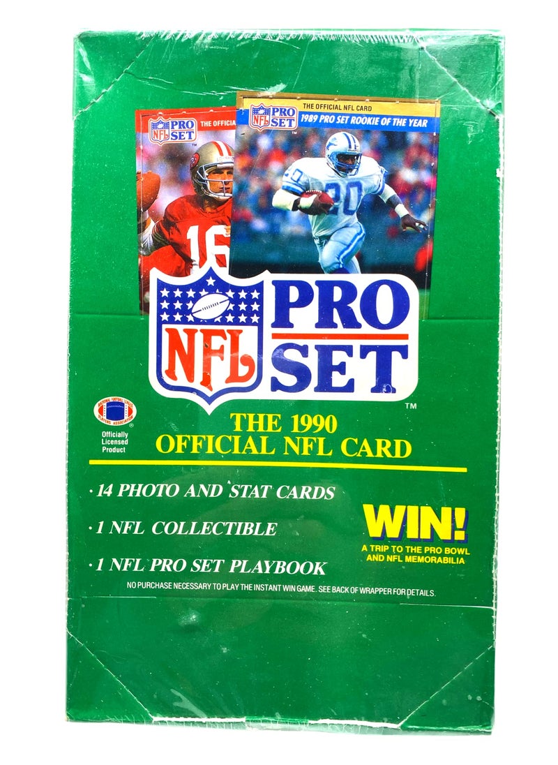 NFL 1990 Pro Set Football Cards - Image 1