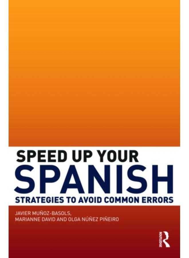 Speed Up Your Spanish Strategies to Avoid Common Errors - Paperback