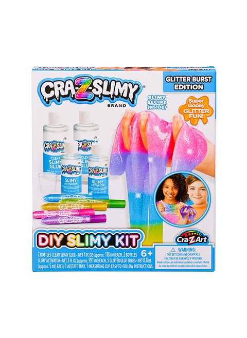 Slimy Glitter Burst Diy Recipe Inside