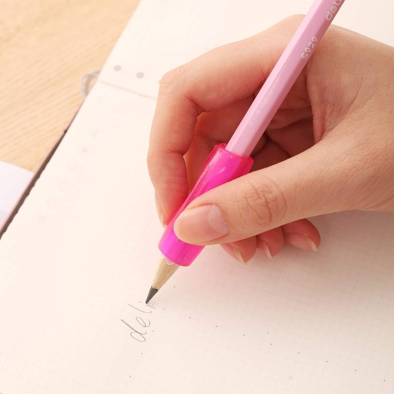 Deli EU75002 Soft Rubber Pencil Grip Set for Comfortable Writing - Image 5