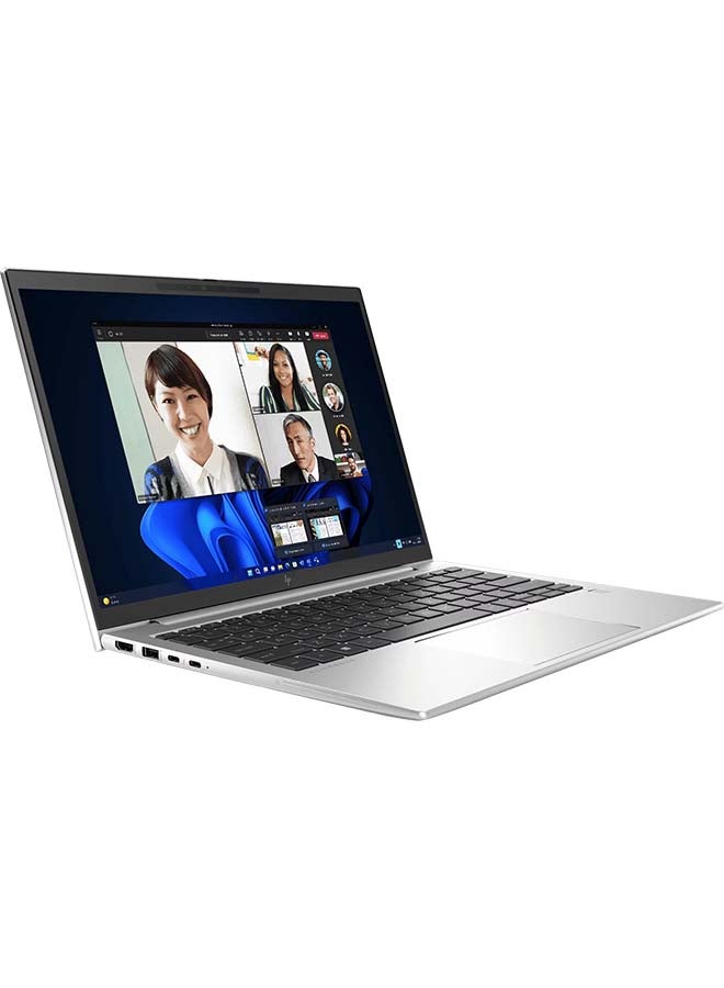 HP 830-G9 Laptop With 13.3-Inch Display Core i5-1245U Processor/8GB RAM/512GB SSD/Intel Iris XE Graphics/Windows 11 Pro English/Arabic Silver - Image 2