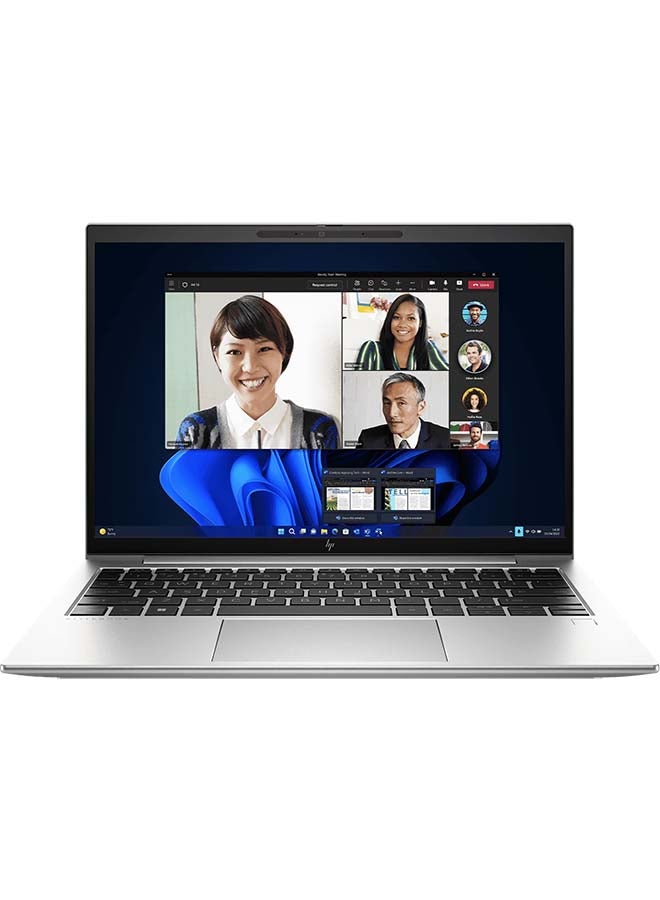 HP 830-G9 Laptop With 13.3-Inch Display Core i5-1245U Processor/8GB RAM/512GB SSD/Intel Iris XE Graphics/Windows 11 Pro English/Arabic Silver - Image 1
