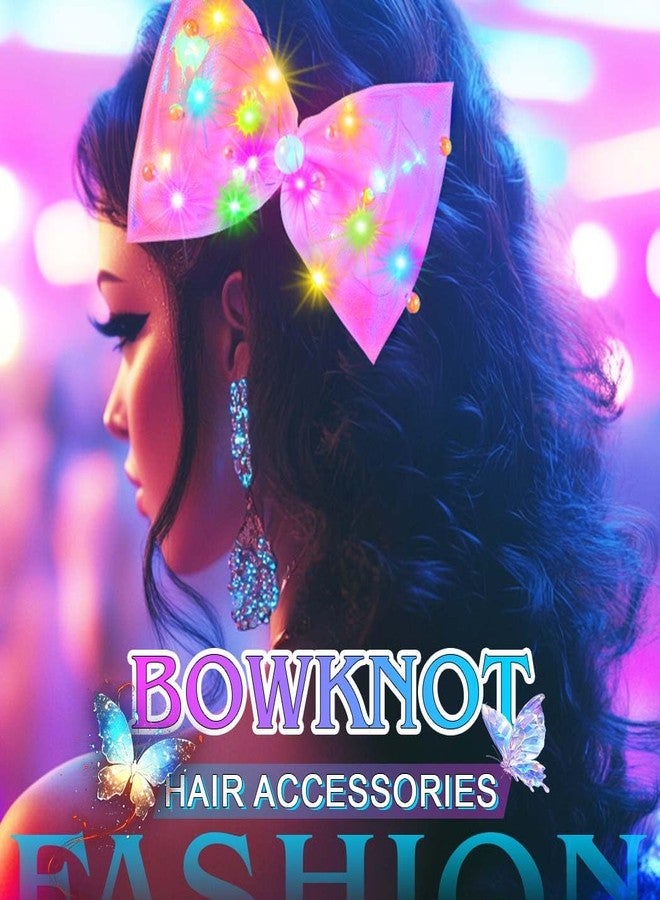 جونكي مشبك شعر مضيء من جونكي للنساء (لون وردي فاتح) - Image 4