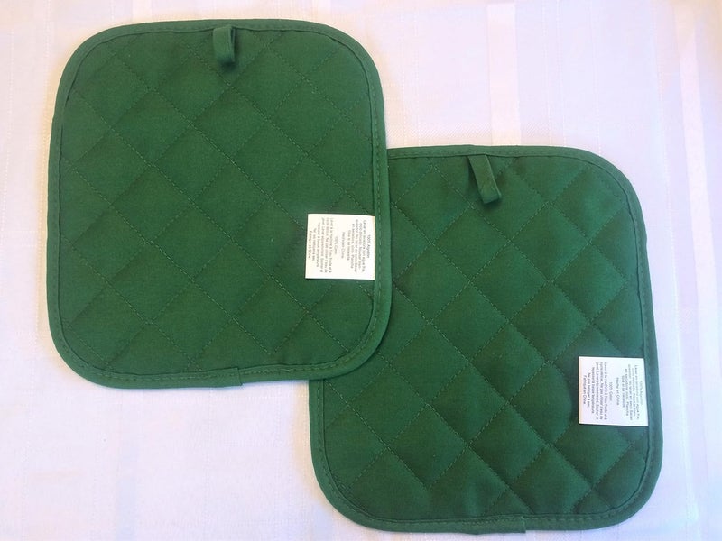 Spode 2 Pc Christmas Tree Pot Holders Oven Mitt Square Bundle - Image 2