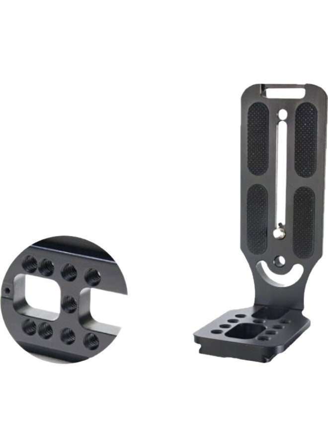 Earlymen Early Traveler Em-l90 Vertical L-plate, Suitable For Mirrorless And Dslr Camera Gimbal Monopod Tripod, C Patible With Zhiyun Smooth 4/weebill 2/after-shot Rs2/rsc2/rs3/stabilizer - Image 1