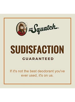 Dr. Squatch Dr. Squatch Natural Deodorant for Men - Odor-Squatching Men's Deodorant Aluminum Free - Fresh Falls 2.65 oz (1 Pack)  - Image 5