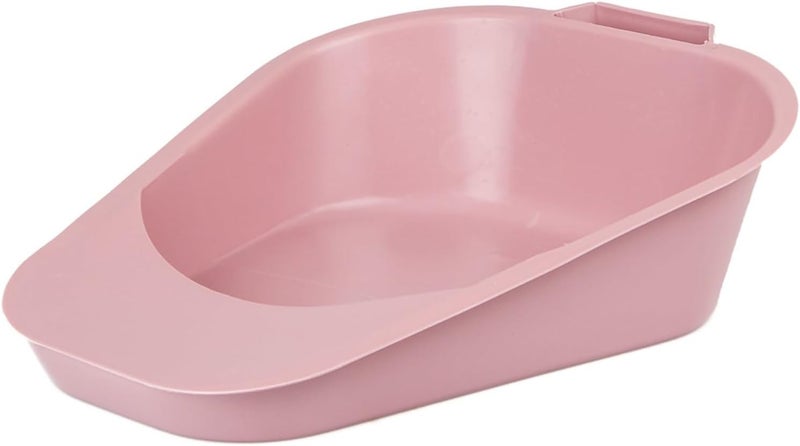Comfort Axis Portable, Easy to Clean Fracture Bedpans,Non-stick surface, Rose 1 Each - Image 2
