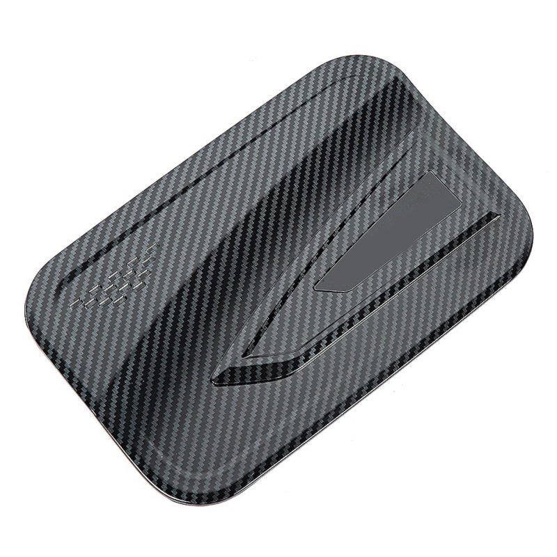 Starex Fuel Tank Cap Cover Carbon Fiber Pattern ABS Plastic Car Modification - Scratch Prevention Self Adhesive Fit for HYUNDAI GRAND STAREX H1 2019 - Image 2