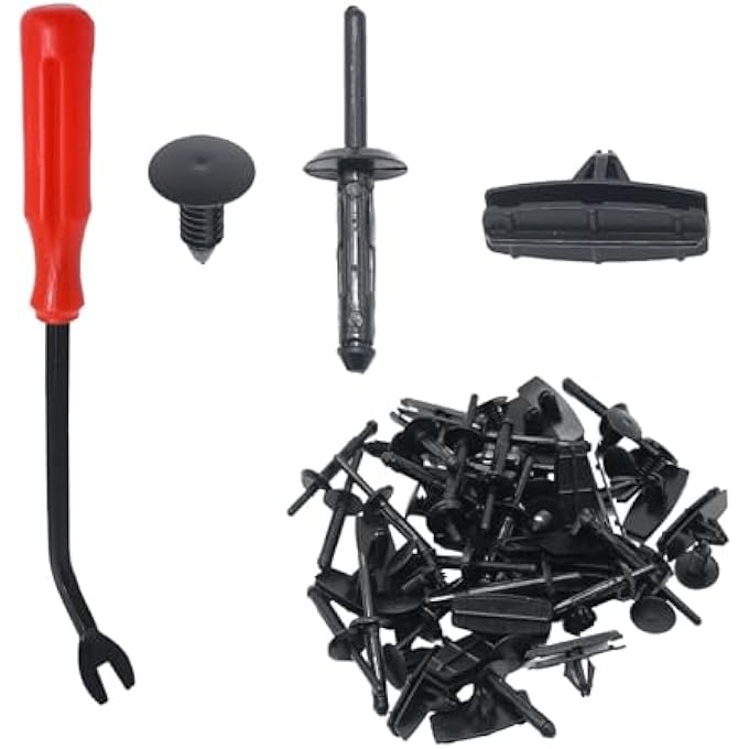 ريحني 60 قطعة مسمار فيندر فلير ستائر 6506007Aa 68039280Aa درع الصدام مثبت مشبك هزاز 6030441 مشابك تشكيل  بديل لجيب رانجلر كرايسلر فورد جي إم سي - Image 1