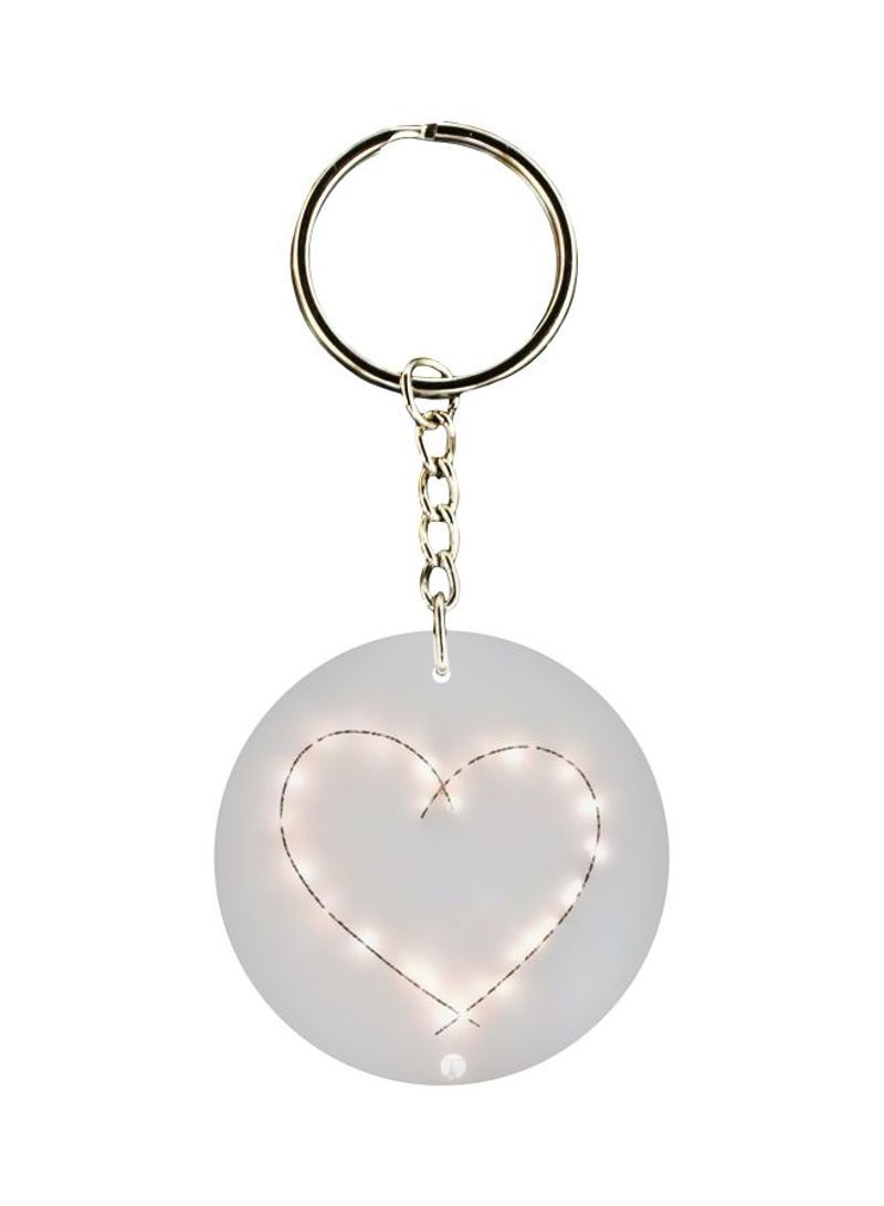 RKN Love Printed Keychain