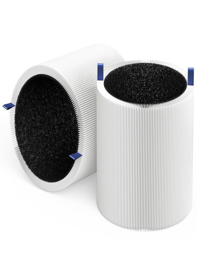 CHNPOFNT 311i Max Replacement Fil-ter Compatible with BLUEAIR Blue Pure 311i Max Air Purifier F3MAX ，blueair 311i max replacement filter。2 PACK H13 True he-pa & Activated Carbon Filter - Image 1