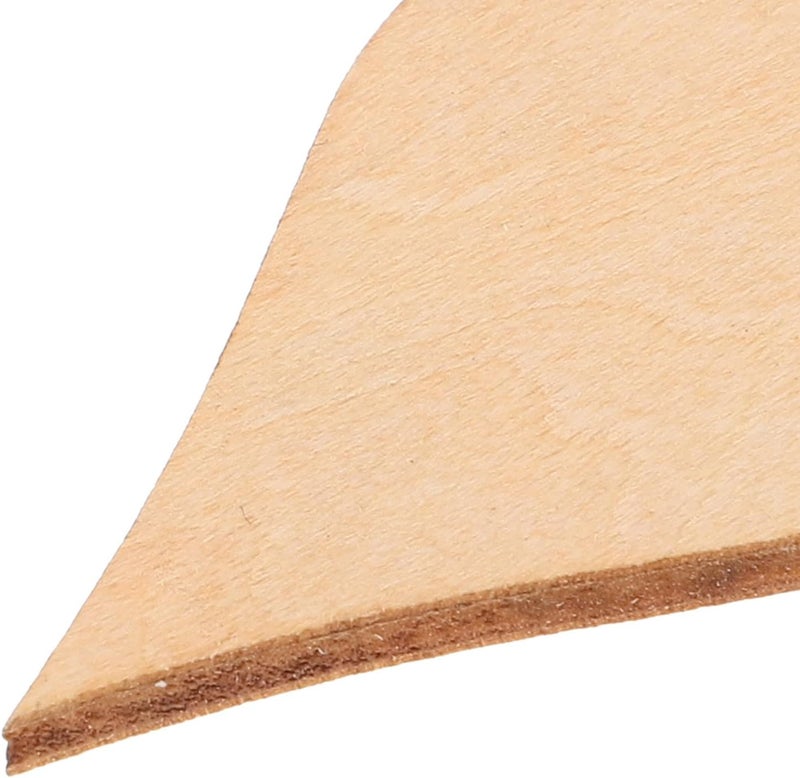50Pcs Wooden Teardrop Shape Wood Discs DIY Craft Blanks Natural Beige Wood Ornaments for Holiday Decorations and Handmade Dangle Earring Charms - Image 3