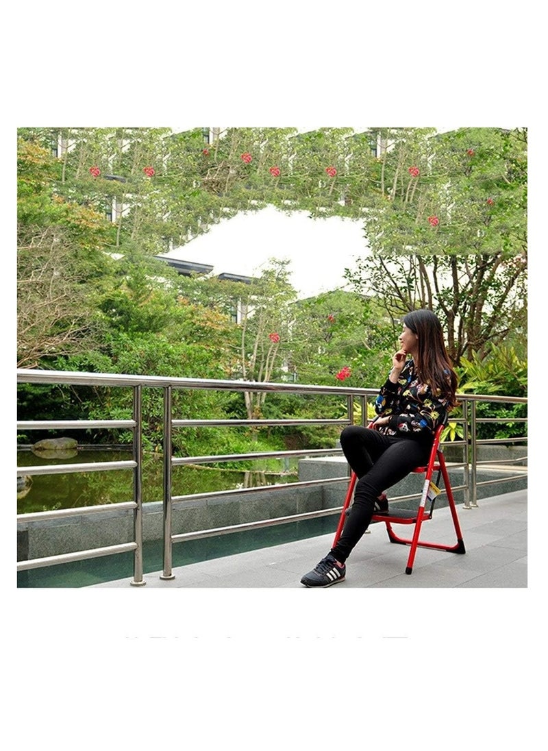 ABBASALI Foldable 4 Step Multi Purpose Ladders Step Stool For Household Purpose  - Image 3
