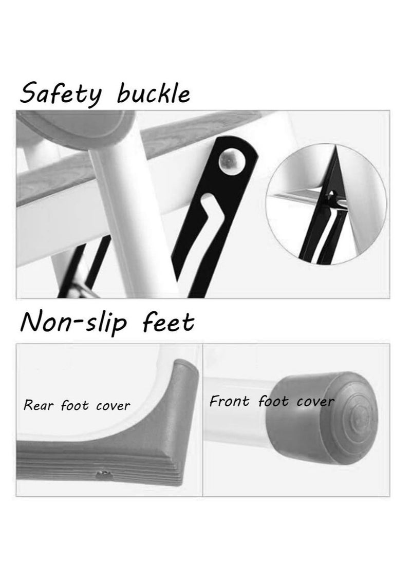 ABBASALI Foldable 4 Step Multi Purpose Ladders Step Stool For Household Purpose  - Image 4