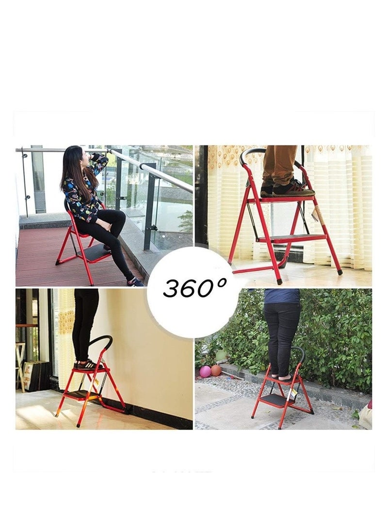 ABBASALI Foldable 4 Step Multi Purpose Ladders Step Stool For Household Purpose  - Image 5