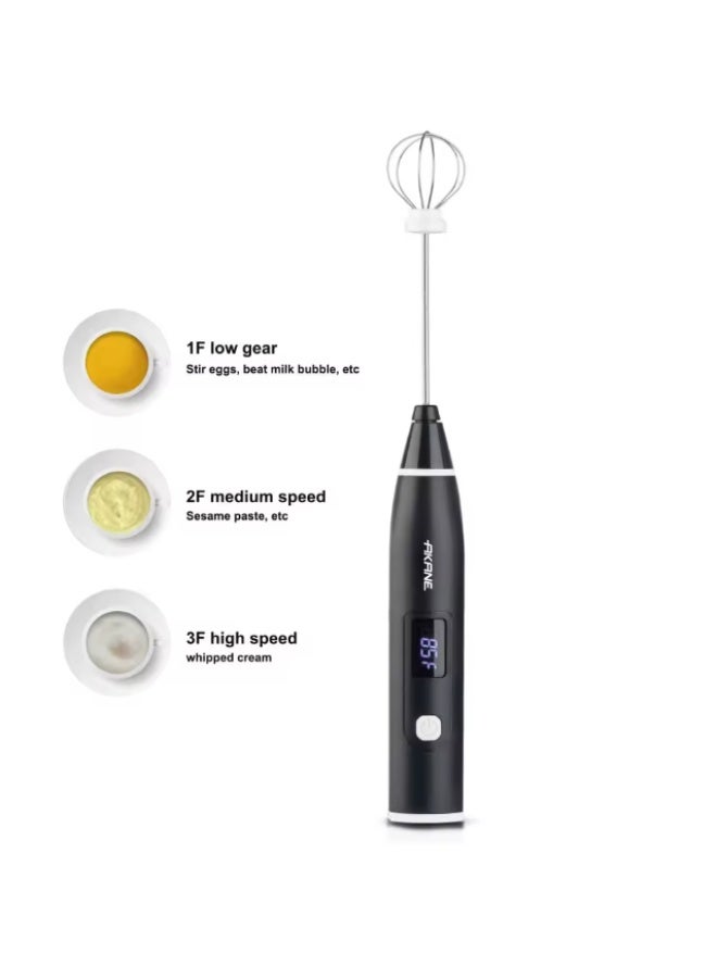 AKANE A.80558 Electric Egg Whisk 20W Hand Mixer with Three Speed Adjustment, Low Noise Operation, Easy to Clean, Electric Beater for Eggs, Cream and Baking Preparation - Image 3