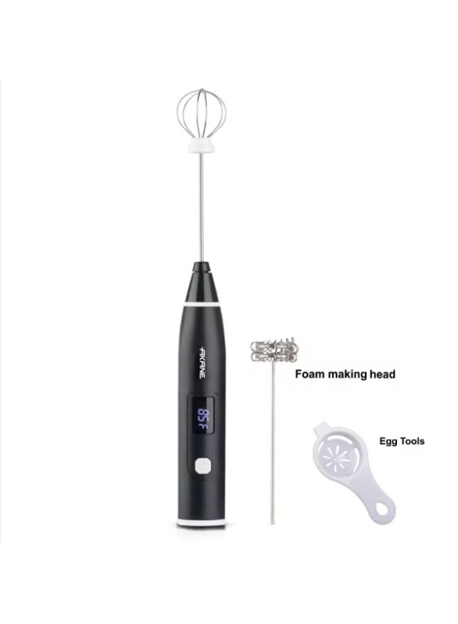 AKANE A.80558 Electric Egg Whisk 20W Hand Mixer with Three Speed Adjustment, Low Noise Operation, Easy to Clean, Electric Beater for Eggs, Cream and Baking Preparation - Image 1