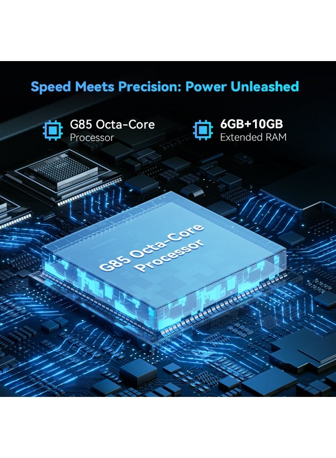 Cubot Kingkong ACE 2 Rugged Smartphone 6.56-inch 90Hz HD+ Display Android 14 Mobile 6GB RAM 128GB ROM 48MP+16MP Camera 5100mAh Battery Waterproof Slim Rugged Phone – Black Orange - Image 3