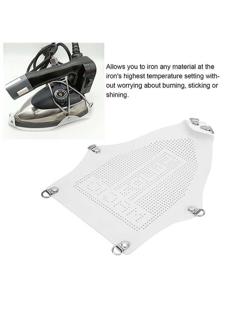Iron Shoe Cover, Iron Cover, Electric Iron Plate Cover Iron Heat Protector Iron Sole Shield, Non-Stick Aluminum Iron Assistant Tool, Ironing Aid Board Protect Ironing Shoe Cover, 1 Pcs  - Image 4