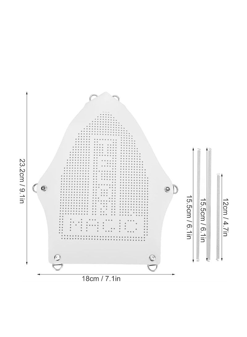 Iron Shoe Cover, Iron Cover, Electric Iron Plate Cover Iron Heat Protector Iron Sole Shield, Non-Stick Aluminum Iron Assistant Tool, Ironing Aid Board Protect Ironing Shoe Cover, 1 Pcs  - Image 5