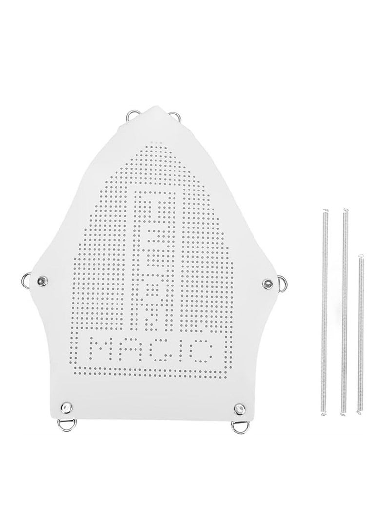 Iron Shoe Cover, Iron Cover, Electric Iron Plate Cover Iron Heat Protector Iron Sole Shield, Non-Stick Aluminum Iron Assistant Tool, Ironing Aid Board Protect Ironing Shoe Cover, 1 Pcs  - Image 1