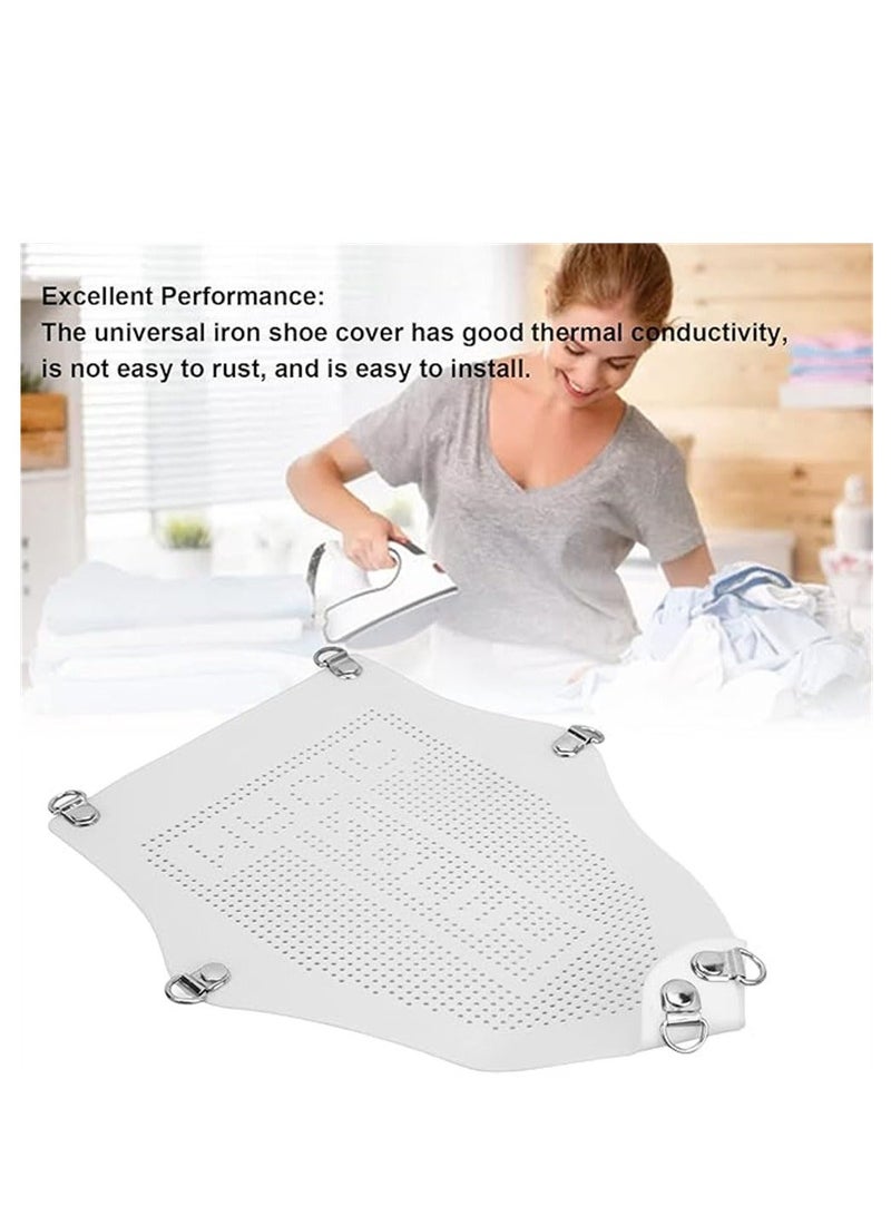 Iron Shoe Cover, Iron Cover, Electric Iron Plate Cover Iron Heat Protector Iron Sole Shield, Non-Stick Aluminum Iron Assistant Tool, Ironing Aid Board Protect Ironing Shoe Cover, 1 Pcs  - Image 2