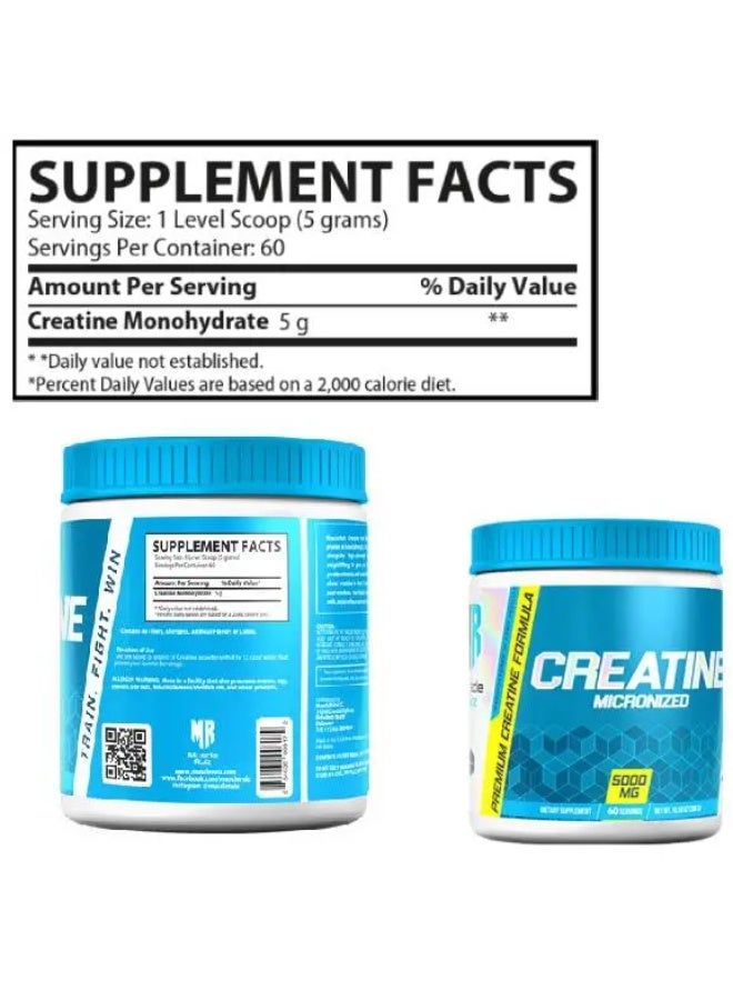 Muscle Rulz Creatine Micronized 60 Servings 300g - Image 4