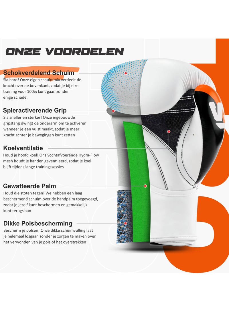 ستاربرو Starpro Junior T20 قفازات الملاكمة | الأزرق الوردي والأبيض | لتدريب الشباب والمبارزة في الملاكمة واللياقة البدنية والملاكمة للكيك بوكسينغ | أطفال 4 أوقية 6 أونصة - Image 3