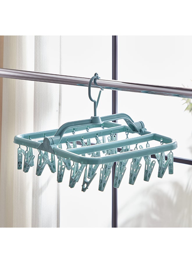 Home Box - Swift Plastic Hanger with 32 Pegs 32 x 25 x 32 cm - Image 1