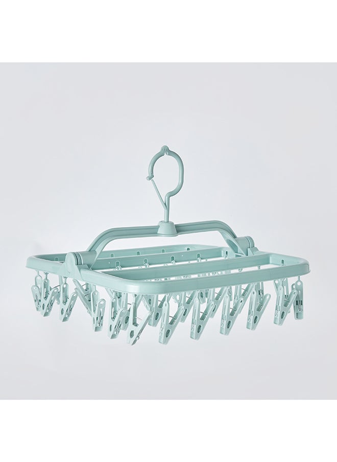 Home Box - Swift Plastic Hanger with 32 Pegs 32 x 25 x 32 cm - Image 1