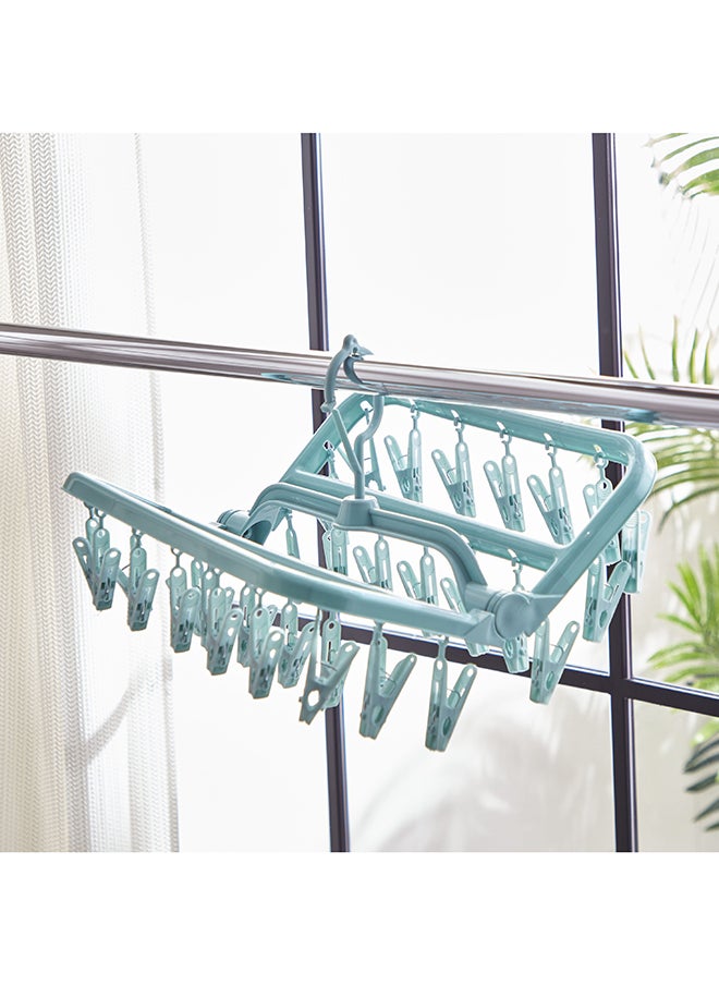Home Box - Swift Plastic Hanger with 32 Pegs 32 x 25 x 32 cm - Image 1