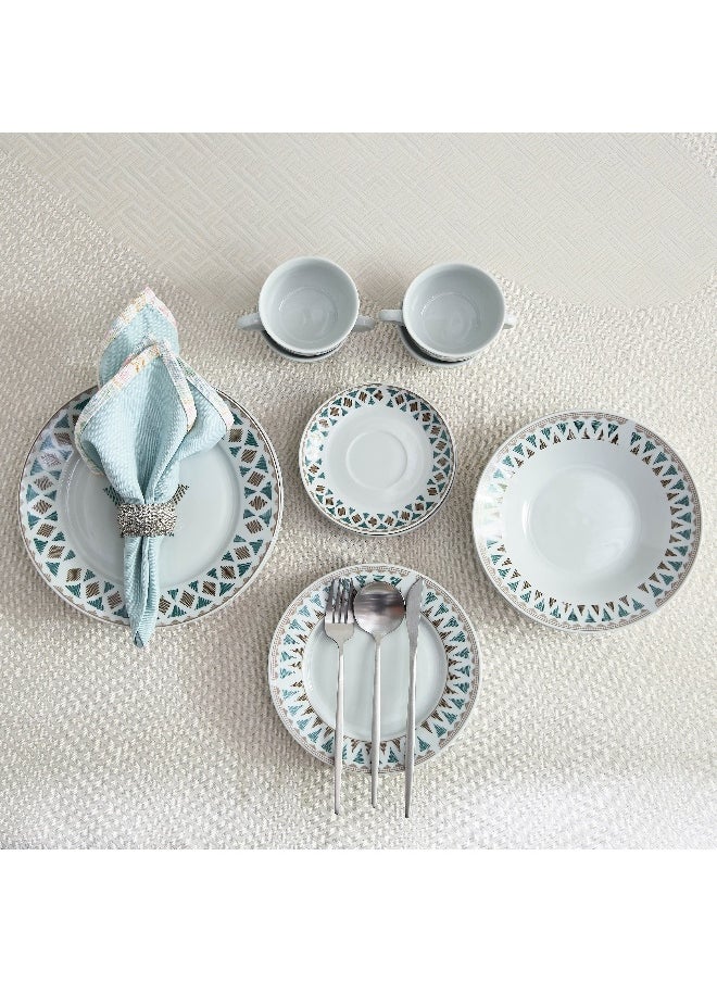 Home Box - Atlanta Tribal Trails 20-Piece Dinner Set - Serves 4 - Image 1