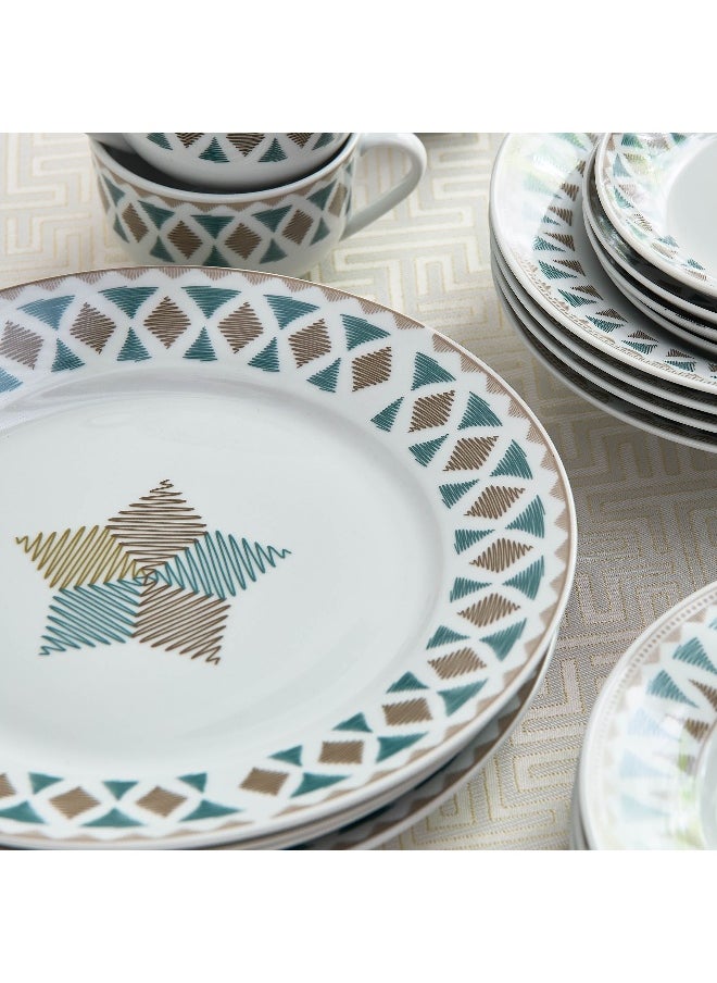 Home Box - Atlanta Tribal Trails 20-Piece Dinner Set - Serves 4 - Image 1