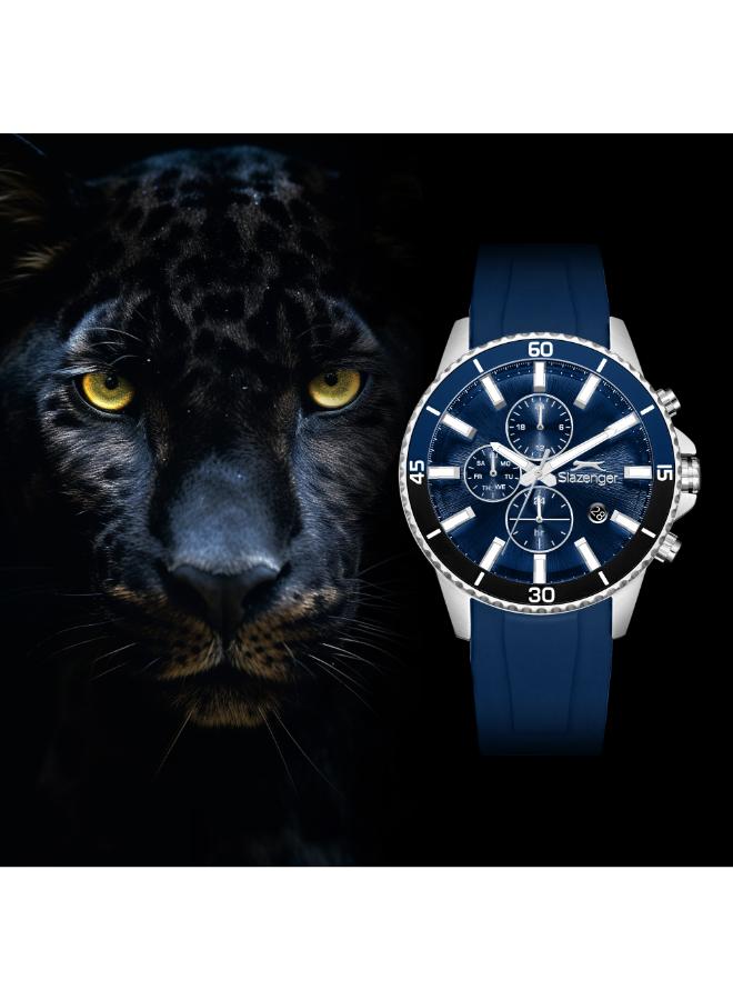 Slazenger Men's Silicone Multi Function Watch SL.9.2572.2.399 - 44 mm - Image 2