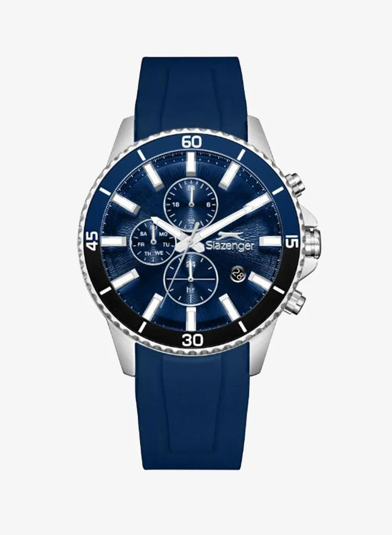 Slazenger Men's Silicone Multi Function Watch SL.9.2572.2.399 - 44 mm