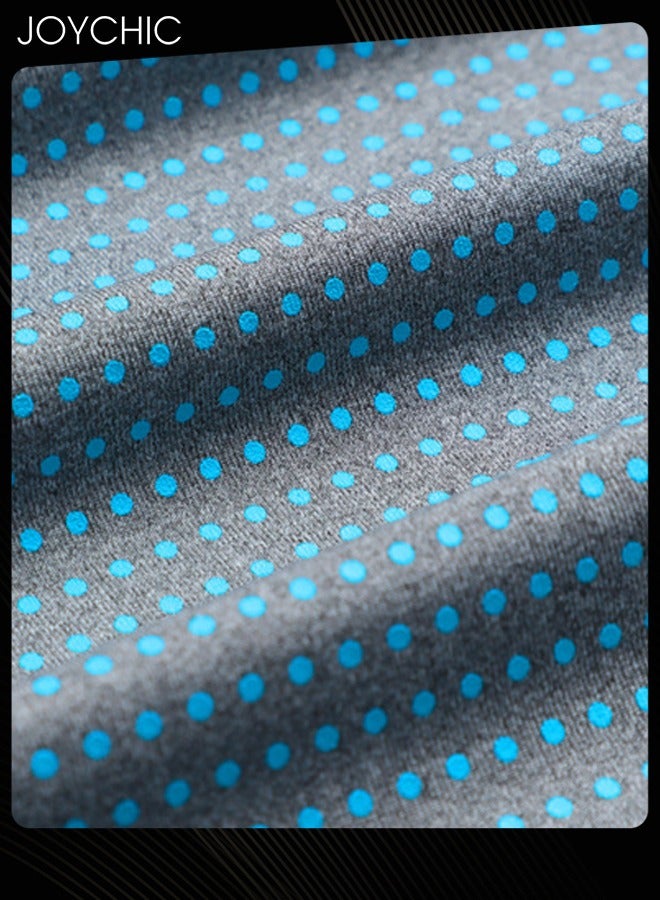 Joychic Men Sports Vest Quick-drying High-elastic Tights Fitness Basketball Running Training Wide Shoulder T-shirt for All Seasons Grey - Image 2