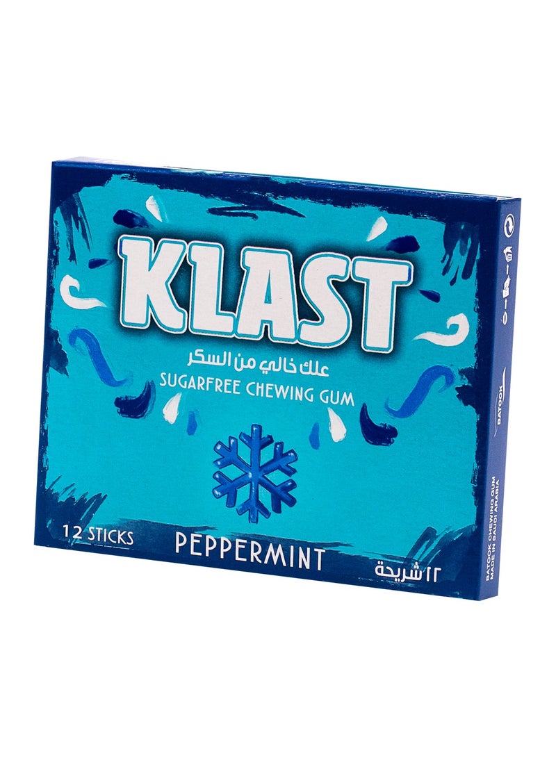 Klast علكة بنكهة النعناع خالية من السكر - Image 1