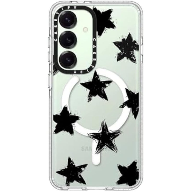 CASETIFY Magnetic Clear Galaxy S25 Case 【Compatible with Magsafe】 - Star Marks - Image 3
