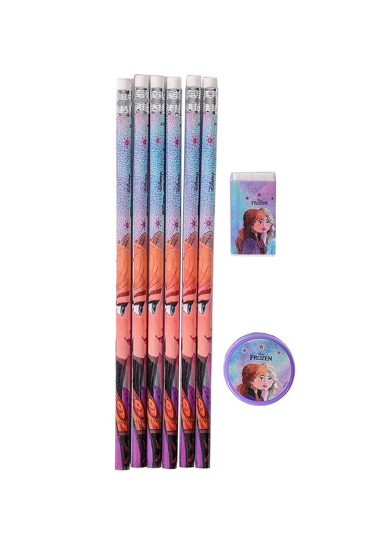 Disney Disney Frozen Leading Together 8Pcs Pencil set  - Image 1