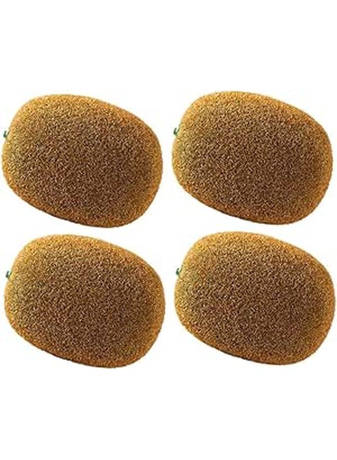 4Pcs Lifelike Artificial Kiwifruit Foam Decor Models For Home Display Photography - Image 1