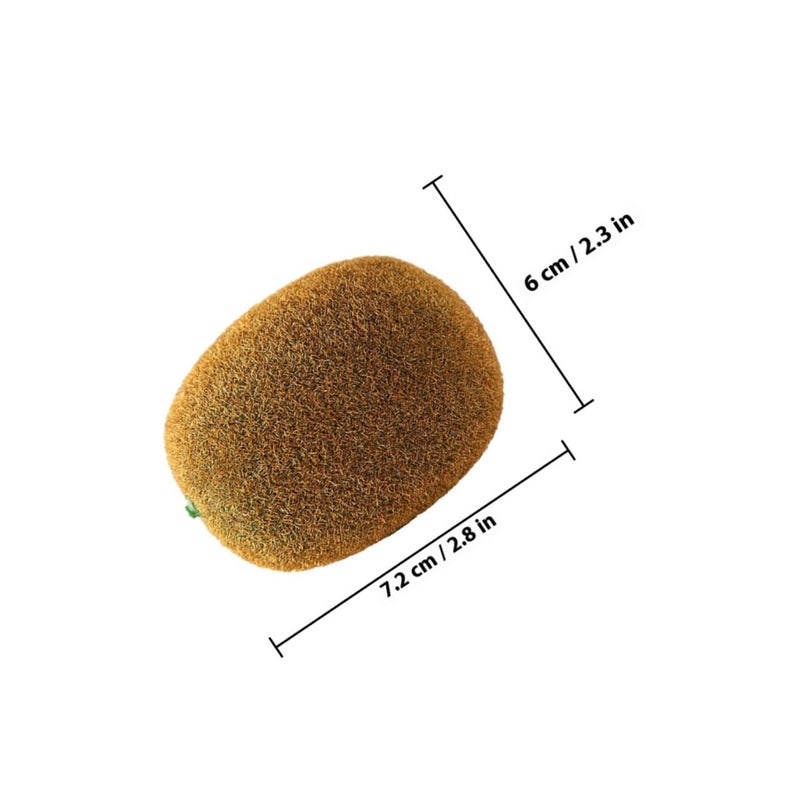 4Pcs Lifelike Artificial Kiwifruit Foam Decor Models For Home Display Photography - Image 3