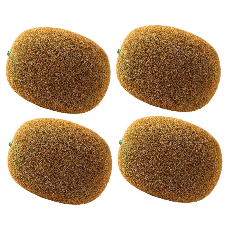 4Pcs Lifelike Artificial Kiwifruit Foam Decor Models For Home Display Photography - Image 2
