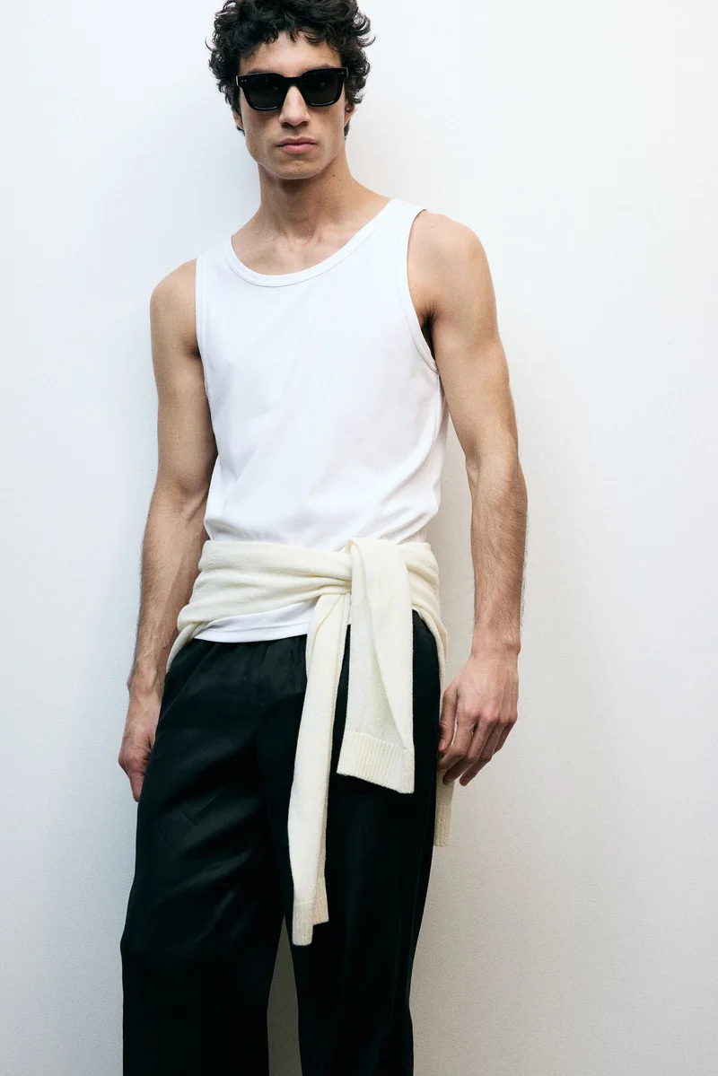 H&M  Cooling Regular Fit vest top for Men | Best Price UAE